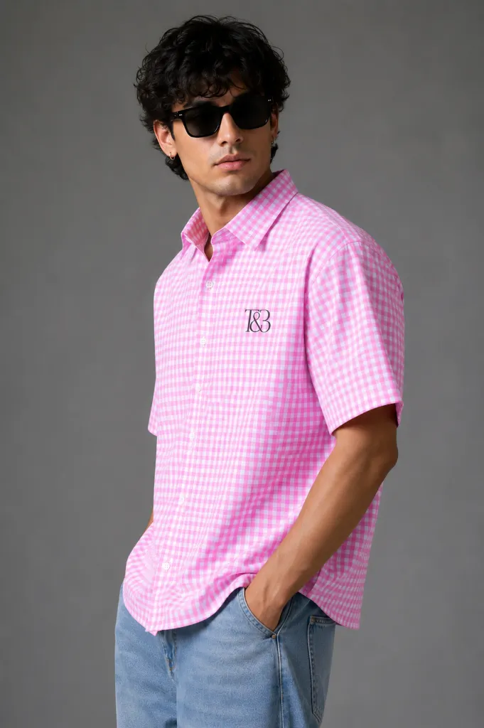 Blush Ghingam Boxy Shirt_2.webp