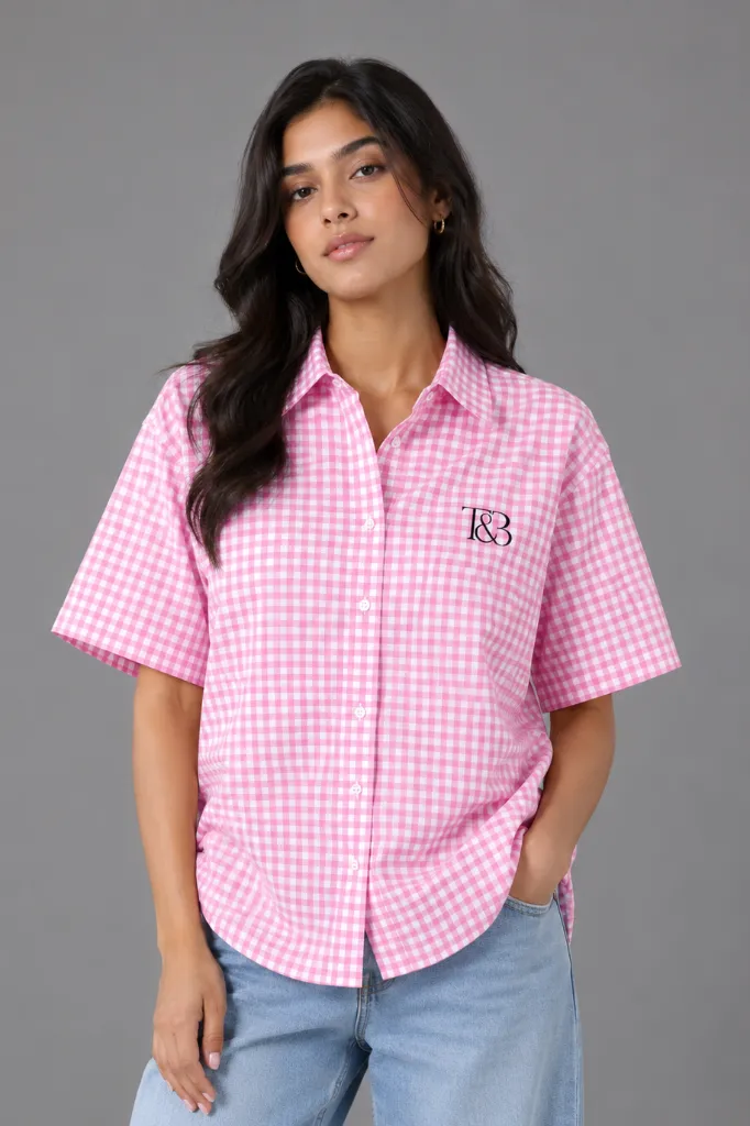 Blush Ghingam Boxy Shirt_F.webp