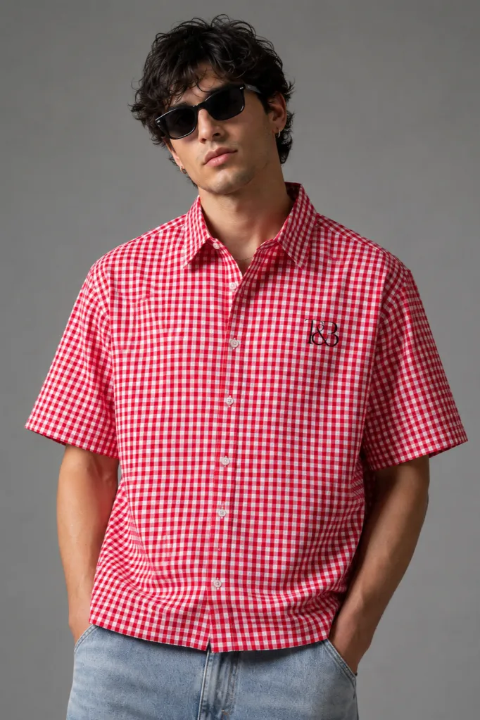 Rouge Ghingham Boxy Shirt_1.webp