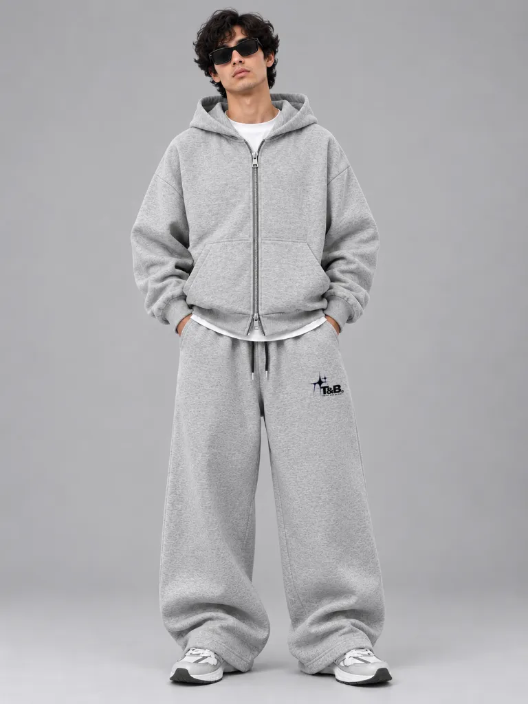 Grey T&B Tracksuit Lookbook Shoot.webp