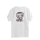 Spooky White Unisex Oversized T-Shirt