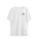 Spooky White Unisex Oversized T-Shirt