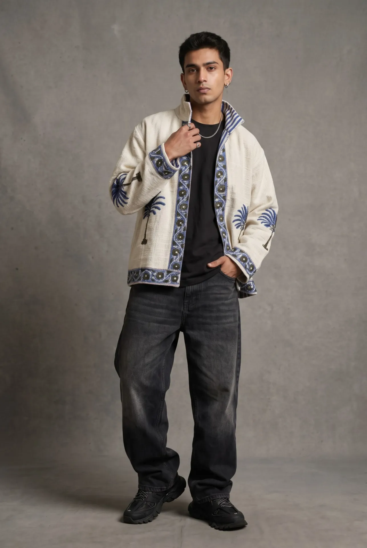 SUZANI JACKET BLUE