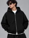 DUAL ZIPPER HOODIE