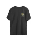 Feel The Heat Black Unisex Oversized t-Shirt
