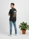 Skull Island Black Unisex Oversized t-Shirt