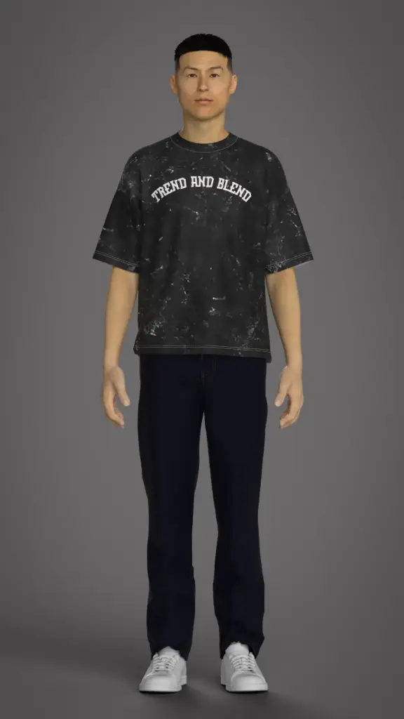 Drift Acid Wash Unisex Oversized Tee