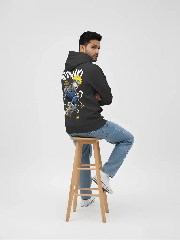 Uzumaki Black Hoodies (XS)