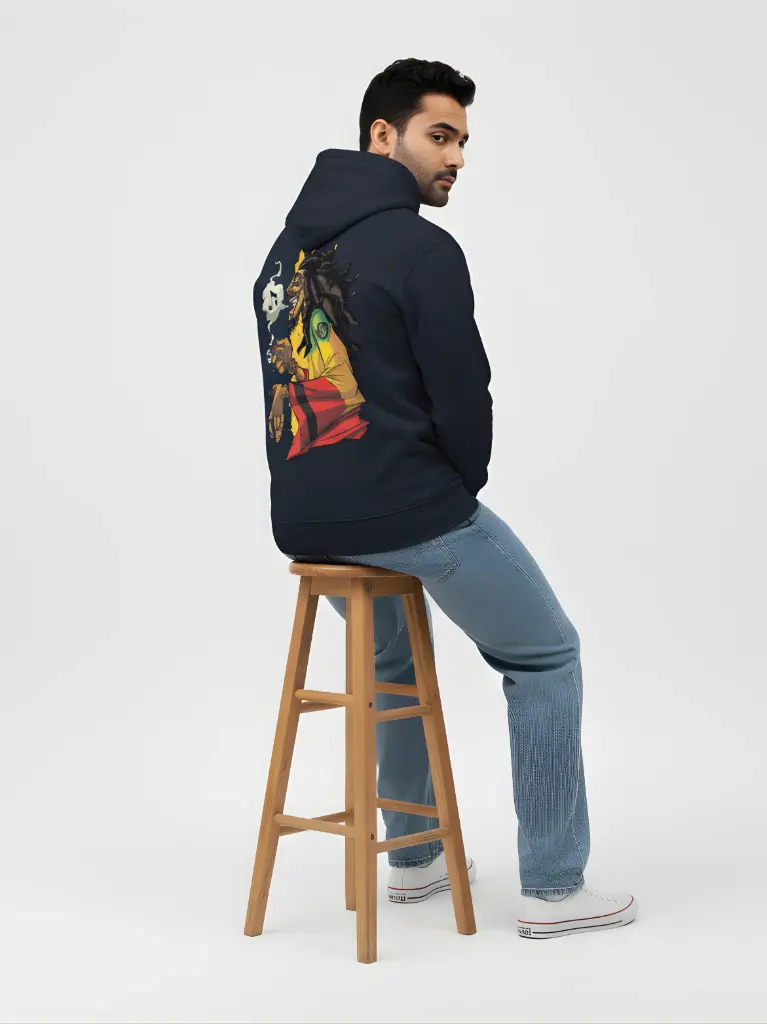 Nirvana Navy Blue Hoodies (XS)