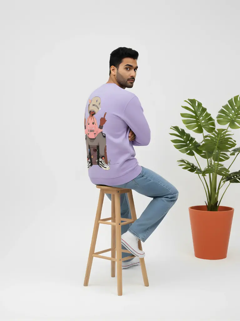 Swagger King Sweatshirt - Lavender (XS)