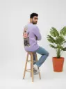 Swagger King Sweatshirt - Lavender