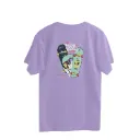 Skatter Unisex Oversized Lavender T-Shirt