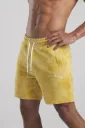 TIE AND DYE SHORTS YELLOW